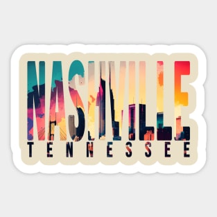 Nashville Skyline No. 3 Sticker